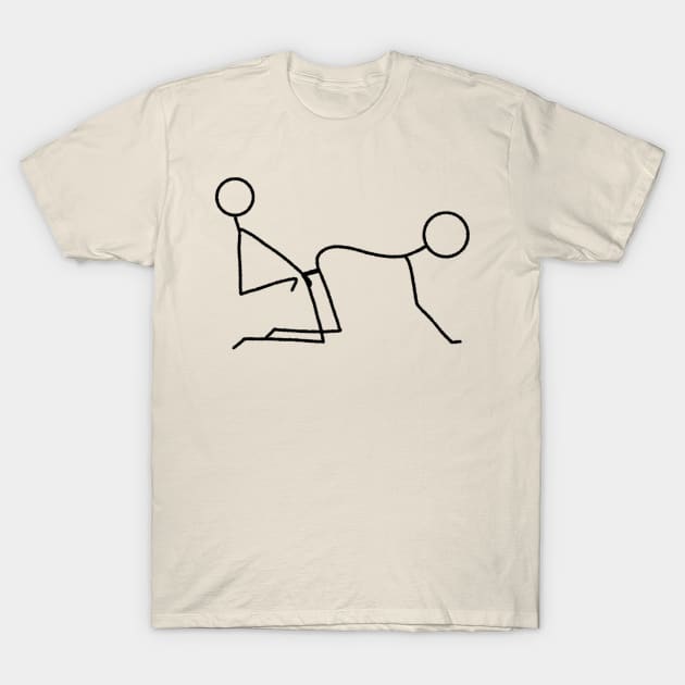 Stick Figures T-Shirt by JasonLloyd